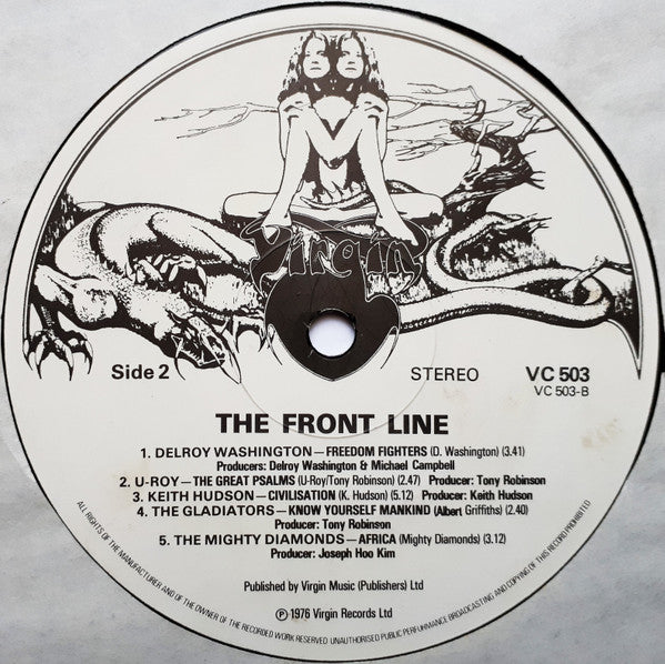 Various : The Front Line (LP, Smplr)