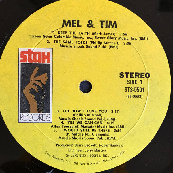 Mel & Tim : Mel & Tim (LP, Album)