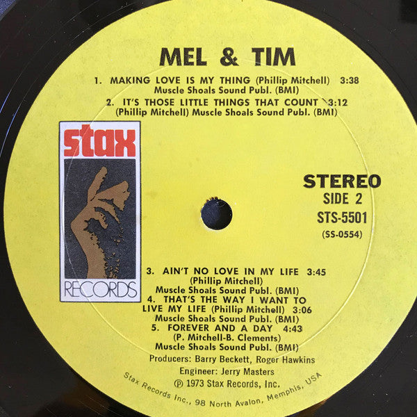 Mel & Tim : Mel & Tim (LP, Album)