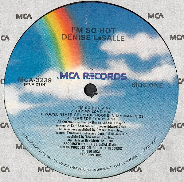 Denise LaSalle : I'm So Hot (LP, Album)