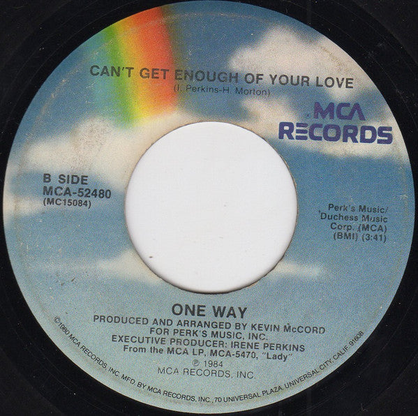 One Way : Don't Stop (7", Single)