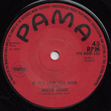 Justin Hinds : Sinners Where Are You Going To Hide / If It's Love You Need (7", Red)