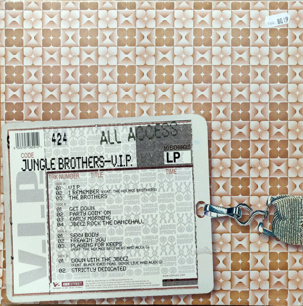 Jungle Brothers : V.I.P. (2xLP, Album)