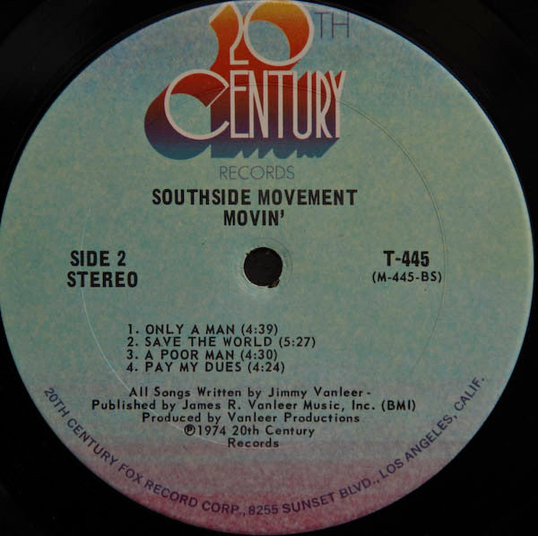 Southside Movement : Movin' (LP, Album)