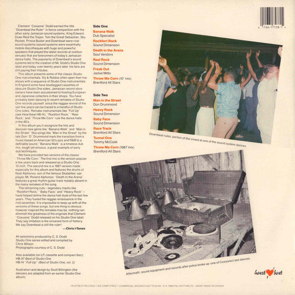 Various : Downbeat The Ruler: Killer Instrumentals, Best Of Studio One, Volume 3 (LP, Comp)