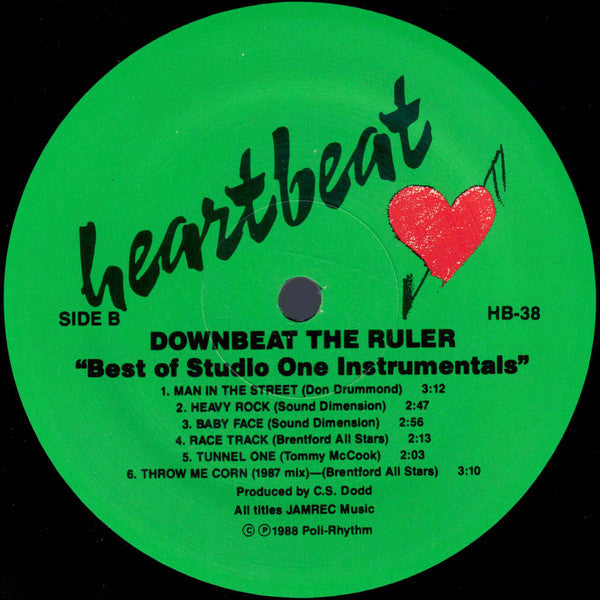 Various : Downbeat The Ruler: Killer Instrumentals, Best Of Studio One, Volume 3 (LP, Comp)
