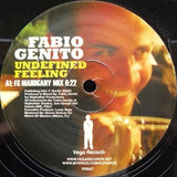 Fabio Genito : Undefined Feeling (12")