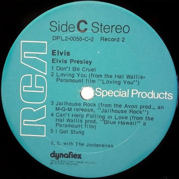 Elvis Presley : Elvis (2xLP, Comp, Pla)