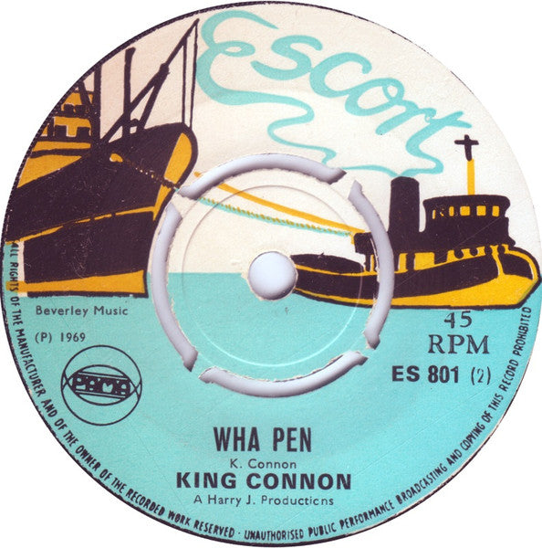Kid Gungo / King Cannon : Hold The Pussy / Wha Pen (7")
