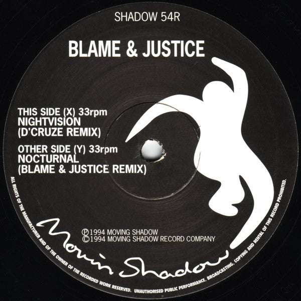 Blame & Justice : Chapter II (Remixes) (10")