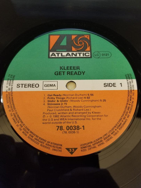 Kleeer : Get Ready (LP, Album)