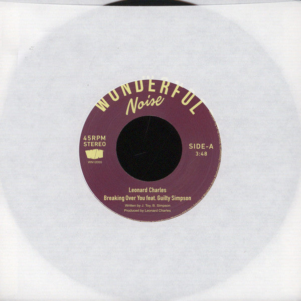 Leonard Charles : Breaking Over You (7")
