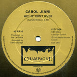 Carol Jiani : Hit 'N' Run Lover (12")