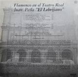 Juan Peña "El Lebrijano"* : Flamenco En El Teatro Real (LP, Album)