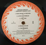 Gregory Isaacs : Reggae Greats: Gregory Isaacs Live (LP)