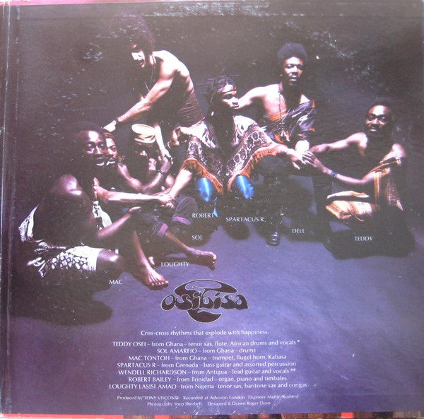 Osibisa : Osibisa (LP, Album, Pin)