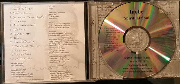 Inobe : Spiritual Soul (CD, Album)
