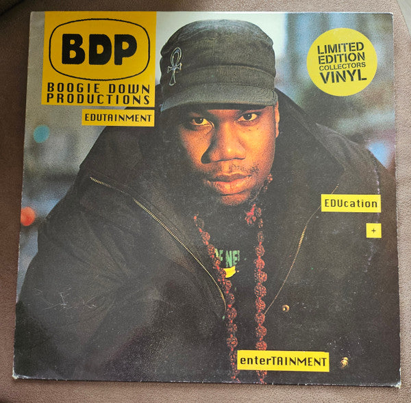 Boogie Down Productions : Edutainment (LP, Album, Ltd, RE)