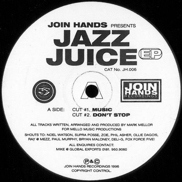 Jazz Juice (2) : Jazz Juice EP (12", EP)