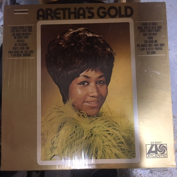 Aretha Franklin : Aretha's Gold (LP, Album, Comp, RE, Ind)