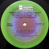 Shirley Scott With Stanley Turrentine / Bob Cranshaw / Otis 'Candy' Finch* : The Great Live Sessions (2xLP)
