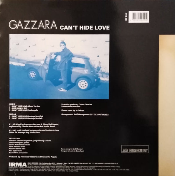 Gazzara : Can't Hide Love (12")