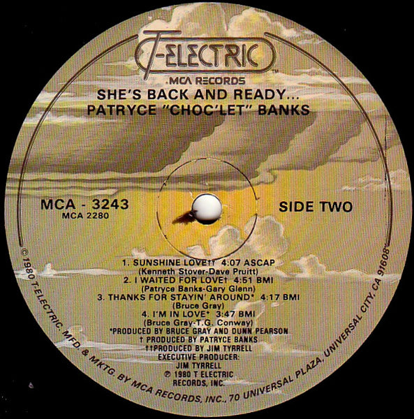 Patryce "Choc'let" Banks* : She's Back And Ready... (LP, Album)