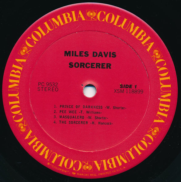 Miles Davis : Sorcerer (LP, Album, RE)