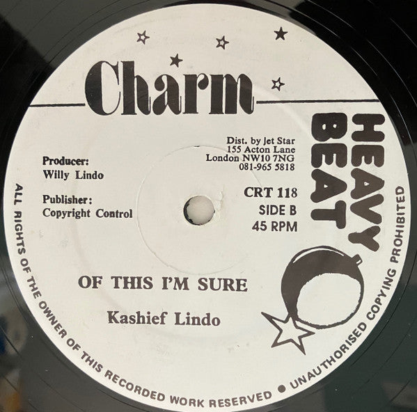 Kashief Lindo : First Cut  (12")