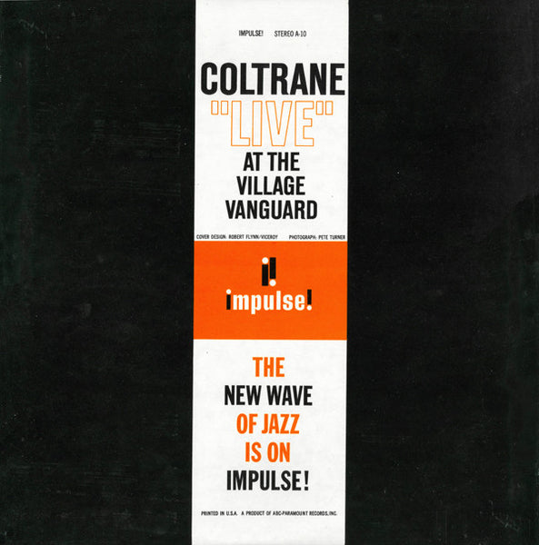 John Coltrane : "Live" At The Village Vanguard (LP, Album, RE, Gat)