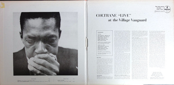 John Coltrane : "Live" At The Village Vanguard (LP, Album, RE, Gat)