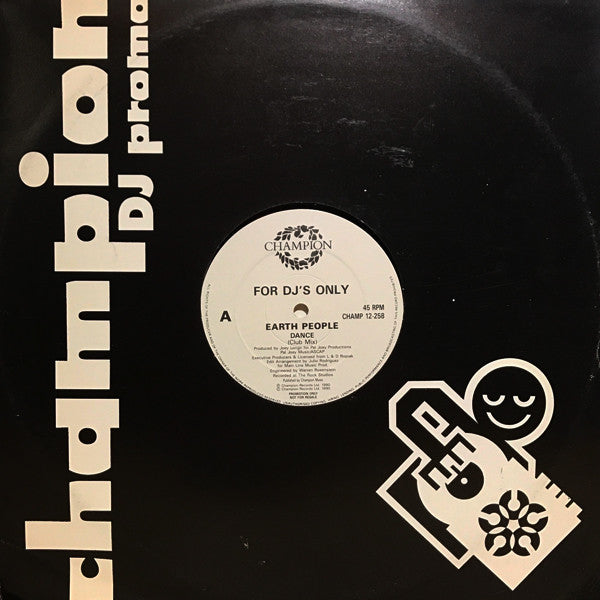 Earth People : Dance (12", Promo)