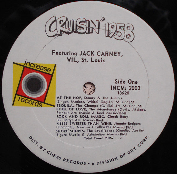 Various : Cruisin' 1958 (LP, Comp, Mixed)