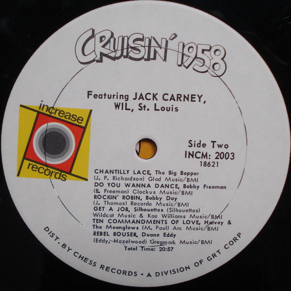 Various : Cruisin' 1958 (LP, Comp, Mixed)