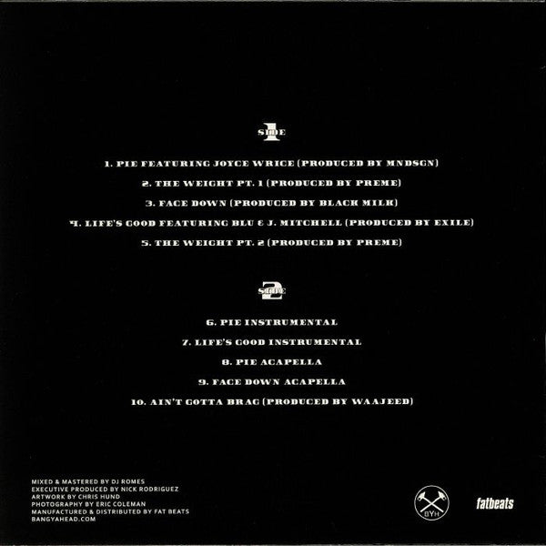 MED* & Guilty Simpson : Loyalty (12", EP)