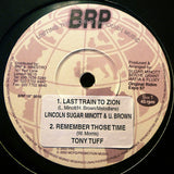 Lincoln Sugar Minott* & U. Brown* : Last Train To Zion (10")