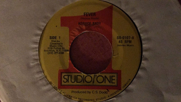 Horace Andy : Fever  (7", RP)