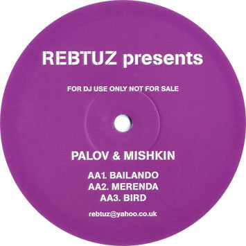 Palov & Mishkin : Rebtuz Presents EP 9 (12", EP, Promo, Unofficial)