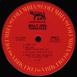 Billy Joel : Turnstiles (LP, Album, Pit)