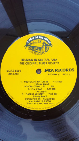 The Original Blues Project* : Reunion In Central Park (2xLP, Album, Glo)