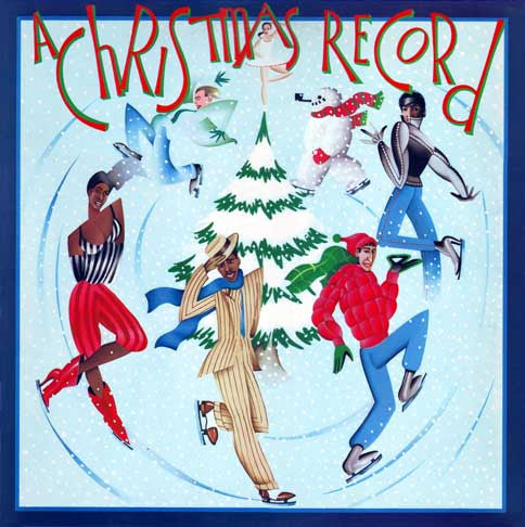Various : A Christmas Record (LP, Comp, Whi)