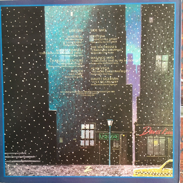 Various : A Christmas Record (LP, Comp, Whi)