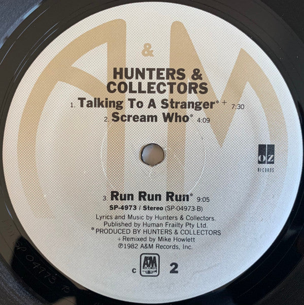 Hunters & Collectors : Hunters & Collectors (LP, Album, Mon)