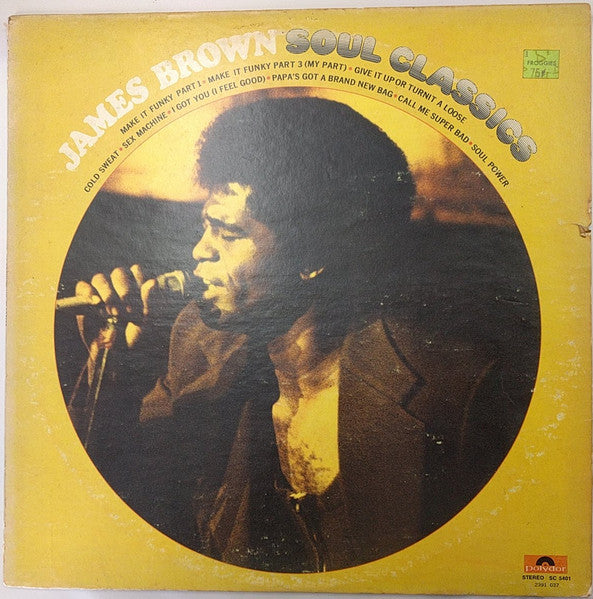 James Brown : James Brown Soul Classics (LP, Comp, Mon)