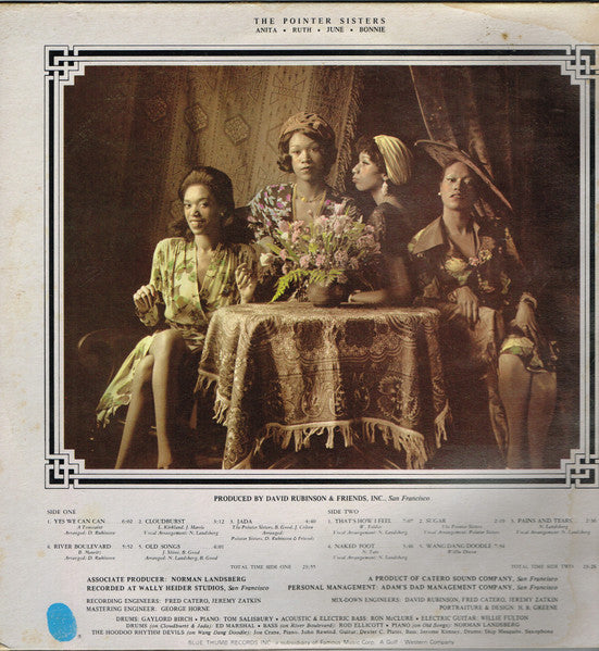 Pointer Sisters : The Pointer Sisters (LP, Album)