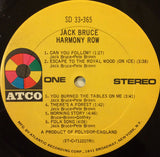 Jack Bruce : Harmony Row (LP, Album, RI )