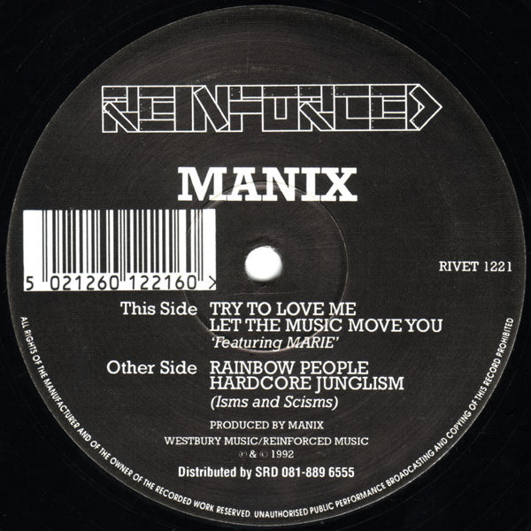 Manix : Rainbow People (12")
