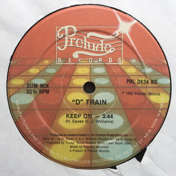 D-Train : Keep On (12", M/Print)