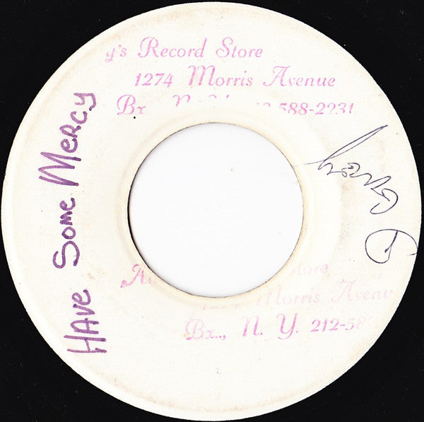 Delroy Wilson / The Observers : Have Some Mercy / Different Fashion (7", W/Lbl)