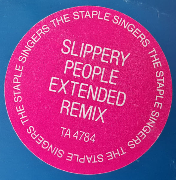 The Staple Singers : Slippery People (12", Single, Com)